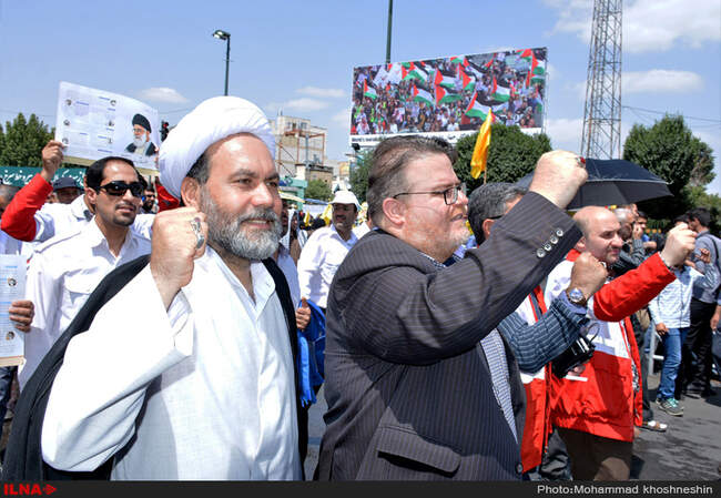 راهپیمایی روز قدس درمشهد مقدس