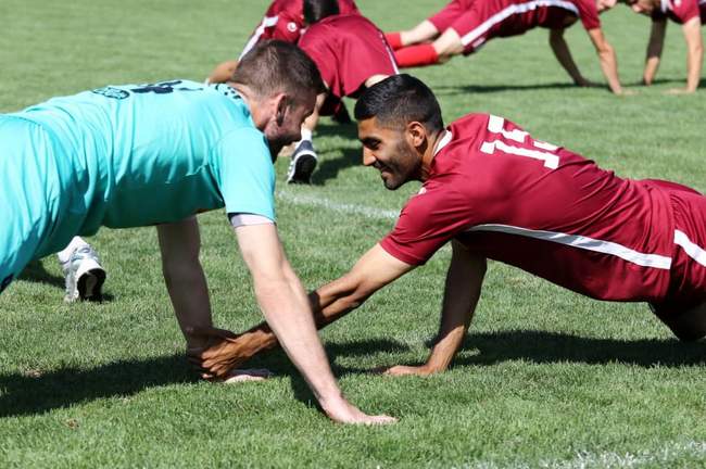 گزارش تصویری تمرین صبح پرسپولیس