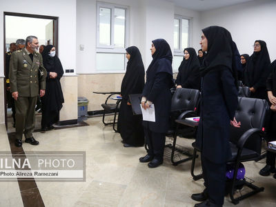  مراسم بزرگداشت روز پرستار در دانشکده پرستاری دانشگاه علوم‌پزشکی ارتش 