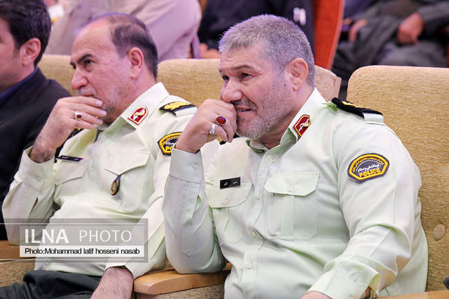 تودیع و معارفه فرمانده انتظامی کردستان