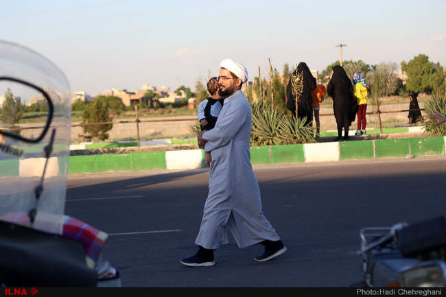 مراسم جشن نیمه شعبان در مسجد جمکران - قم