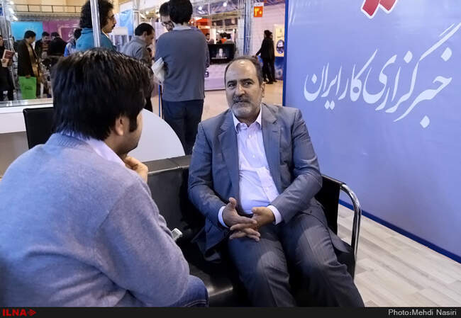 ششمین روز نمایشگاه مطبوعات و خبرگزاری‌ها - غرفه ایلنا /3