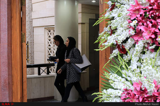 مراسم چهلم شهدای کشتی سانچی