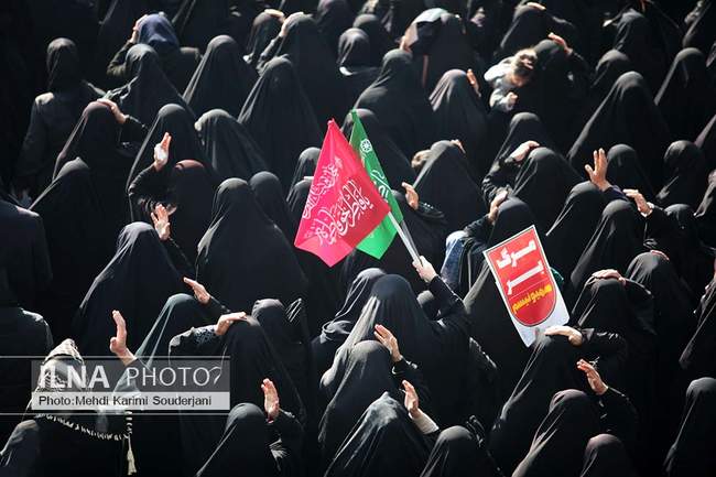 تشییع شهدای گمنام در اصفهان