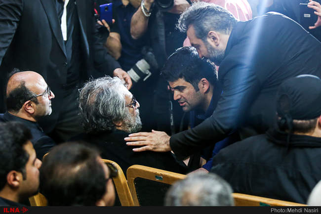 مراسم ختم ناصر ملک مطیعی