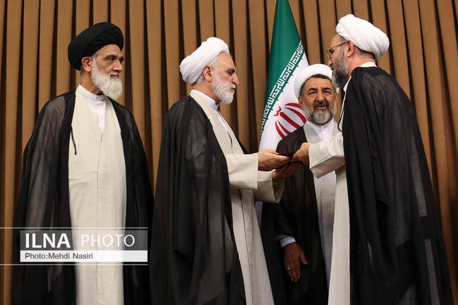 مراسم تودیع و معارفه رئیس مرکز امور شوراهای حل اختلاف کشور 