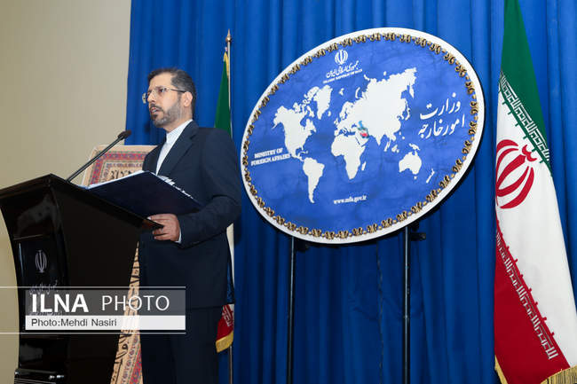 نخستین نشست خبری  سخنگوی جدید وزارت خارجه