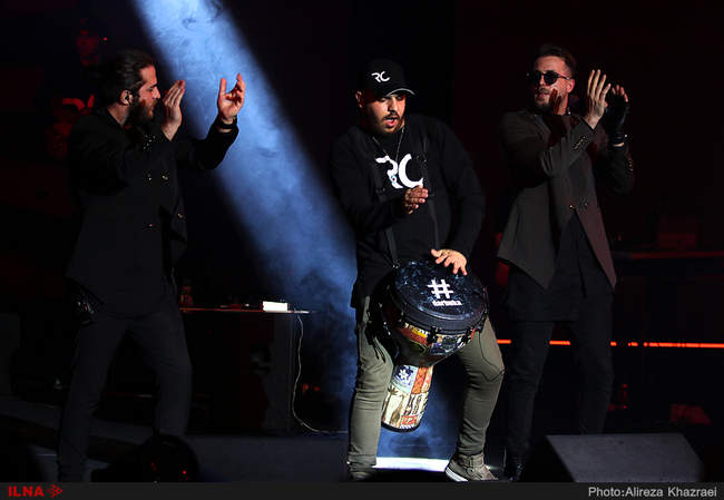 اجرای آرش و مسیح در سومین شب از جشنواره موسیقی فجر