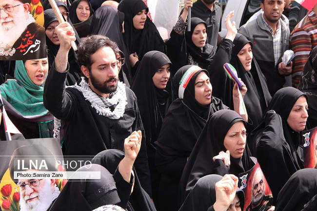 تشییع سرلشکر شهید مجید خادمی - شیراز 