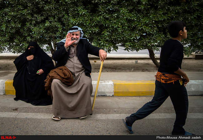 با عا شقان حسینی از نجف تا کربلا