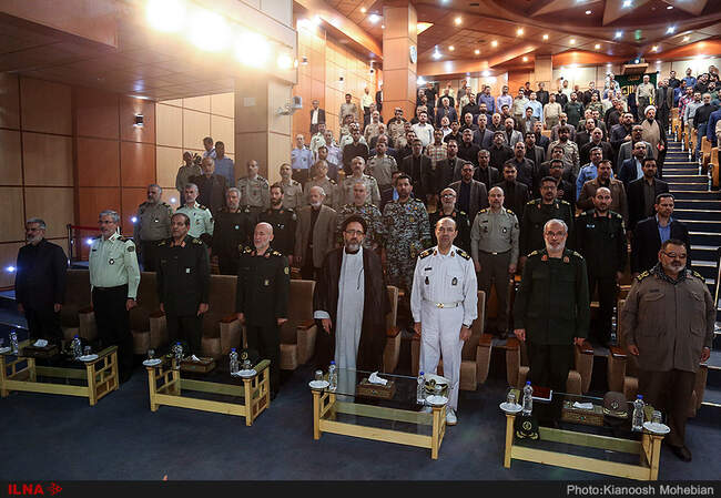 مراسم آغاز سال تحصیلی در دانشگاه عالی دفاع ملی