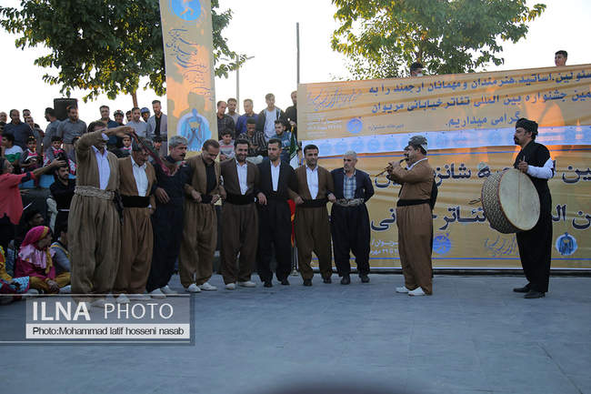  آغاز شانزدهمین دوره جشنواره تئاتر خیابانی مریوان 