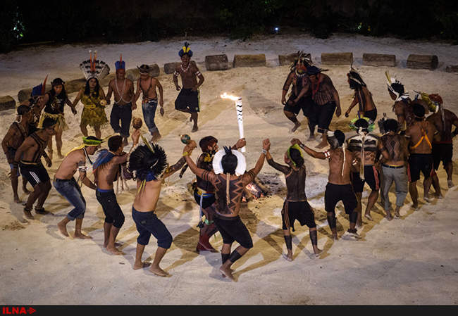 رسیدن مشعل المپیک به ریو