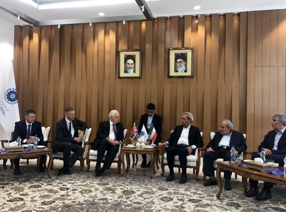 تضمین حمایت بریتانیا از تجارت با ایران در شرایط پرچالش + تصویر
