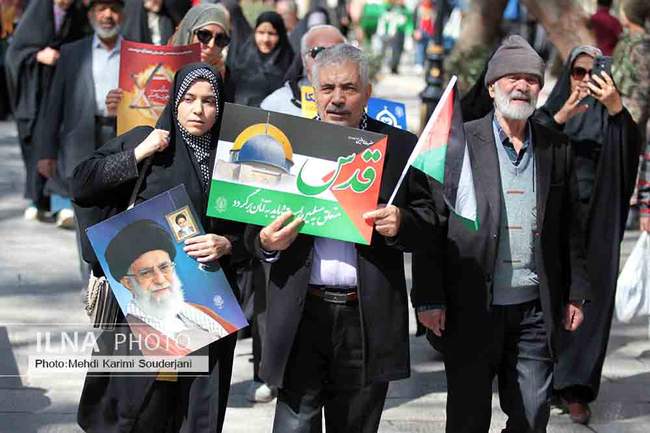 راهپیمایی روز قدس در اصفهان