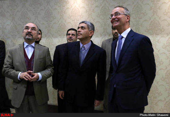 دیدار وزیر اقتصاد هلند با علی طیب‌نیا وزیر اقتصاد وداریی کشورمان