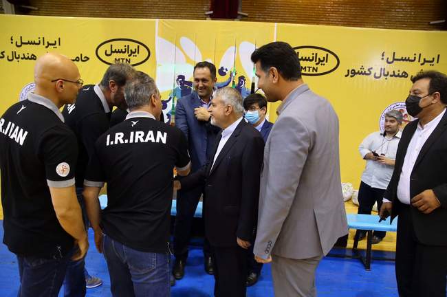 گزارش تصویری بازدید رئیس کمیته ملی المپیک از تمرینات تیم‌های ملی هن