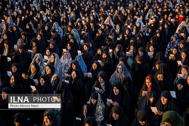 اقامه نماز باران در قزوین از دریچه دوربین ایلنا