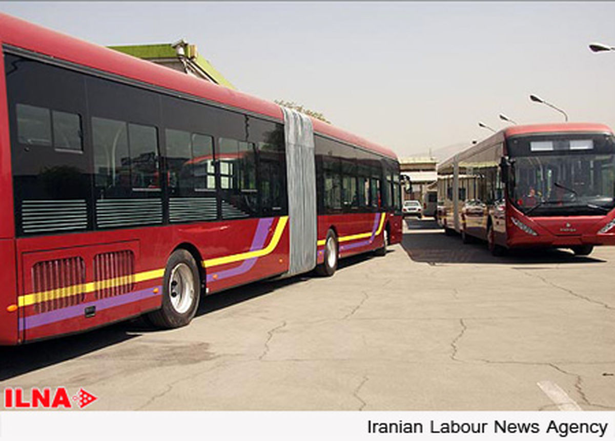 خدمات شرکت واحد در مراسم تشییع پیکر شهدای پلاسکو