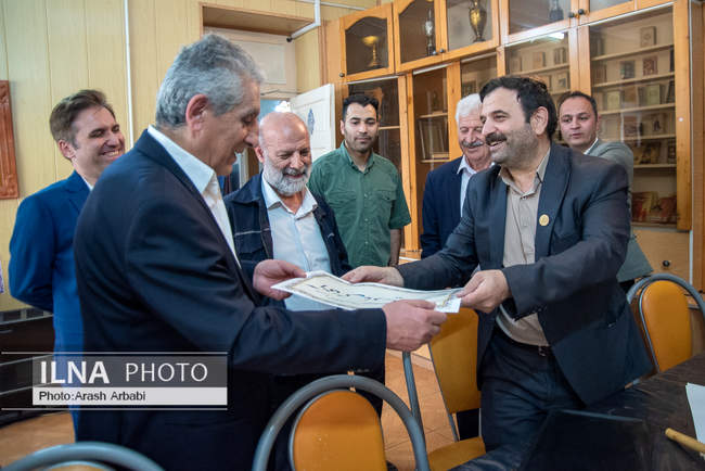 بازدید رئیس موسسه بین الملل کارگران «IWI» از خانه کارگر