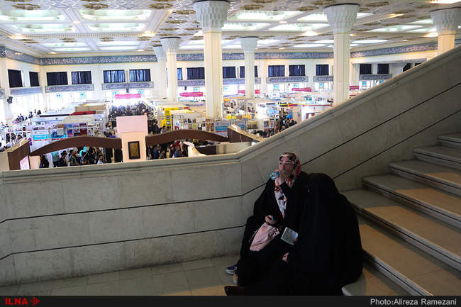 دومین روز از نمایشگاه بین المللی کتاب تهران