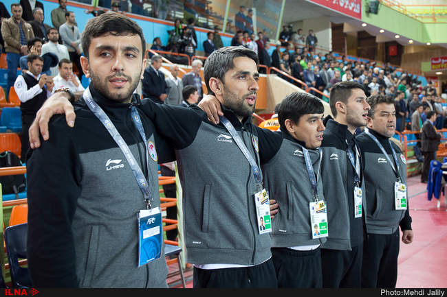 مسابقه فوتسال بین تیمهای ملی ایران و تاجیکستان-تبریز