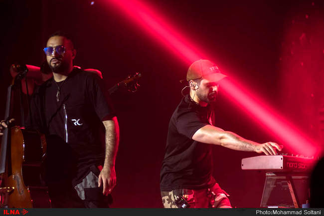 کنسرت پاپ مسیح و آرش - ساری