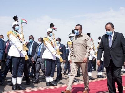 نخست‌وزیر اتیوپی وارد خارطوم شد

