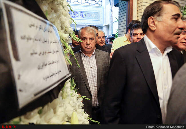 مراسم ترحیم حجت‌الاسلام احمد مرعشی