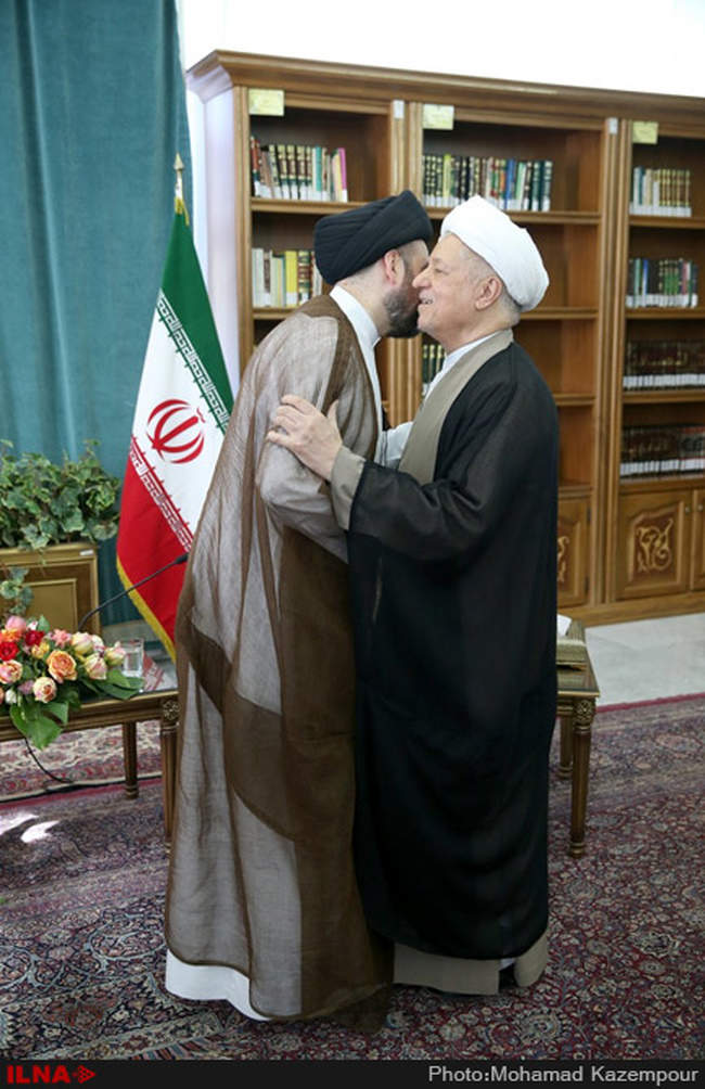 دیدار رئیس مجلس اعلای عراق با آیت الله هاشمی رفسنجانی