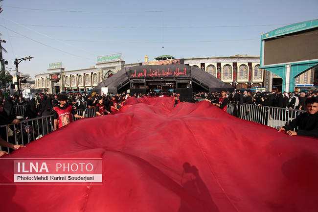  دسته جات عزاداری در اربعین حسینی در بین‌الحرمین 