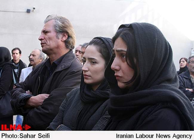 گردهمایی سینماگران برای تشیع ژیلا مهرجویی