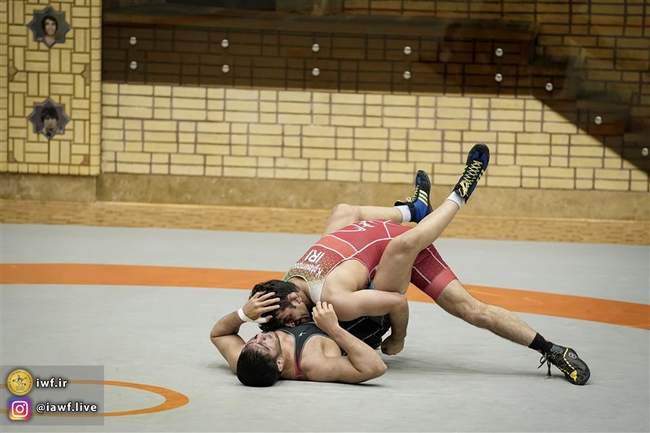 تمرین تیم ملی کشتی فرنگی بزرگسالان (گزارش تصویری)