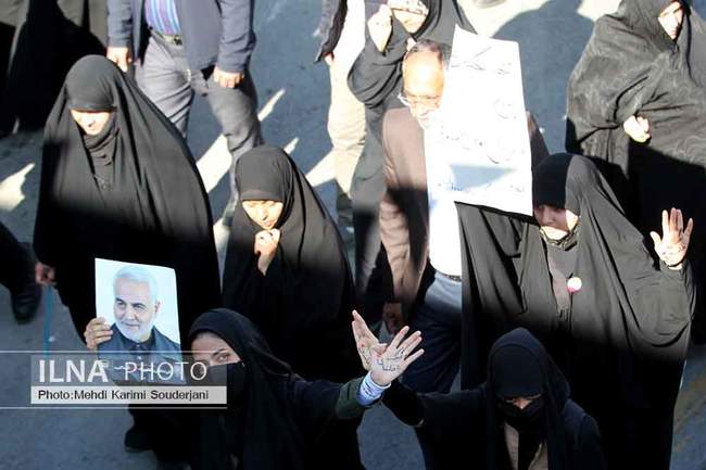 تشییع باشکوه شهدای مدافع امنیت در اصفهان 