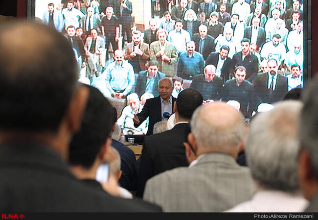 مراسم ختم بانو مهدیه الهی قمشه ای