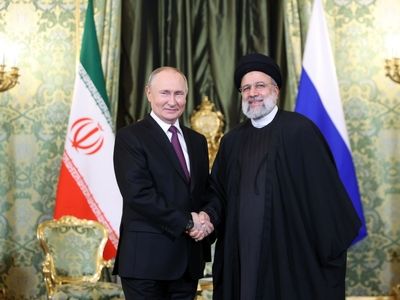 رئیسی انتخاب دوباره پوتین را تبریک گفت