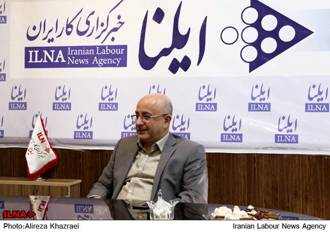 حضور علی مرادخانی معاون هنری وزیر ارشاد در خبرگزاری ایلنا