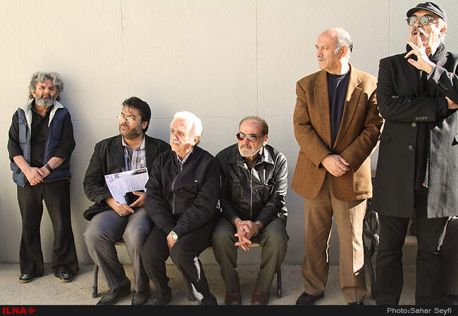 مراسم تشییع پیکر زنده‌یاد «محمد زرین‌دست»