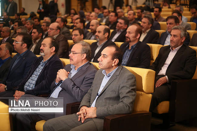 مراسم اعلام جزییات کشف میدان جدید نفتی با حضور بیژن زنگنه وزیر نفت