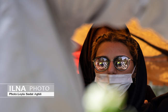 آیین تشییع و خاکسپاری پیکر مرحومه شهلا ناظریان 