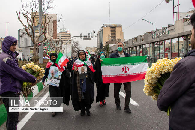 مراسم راهپیمایی ۲۲ بهمن در تهران ( 3 )