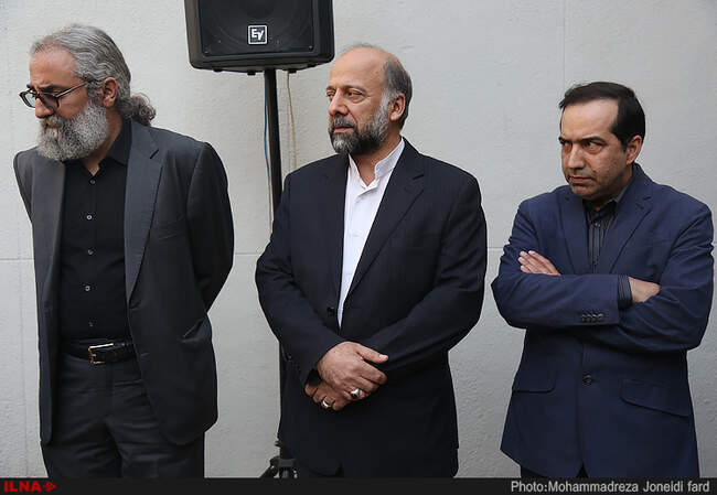 گزارش تصویری از مراسم تشییع پیکر علی معلم
