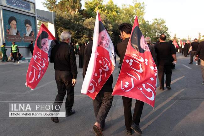  دومین روز مراسم وداع با رهبر شهید انقلاب در مصلای تهران/ 9