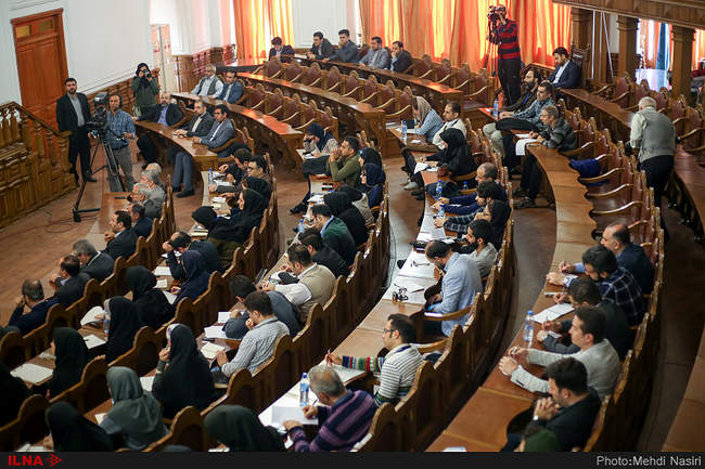 نشست خبری علی لاریجانی