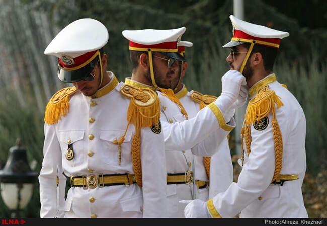 مراسم استقبال از رییس جمهوری اندونزی