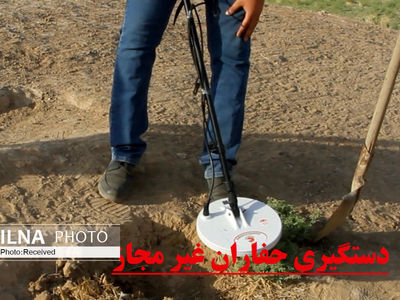 دستگیری حفاران غیرمجاز در حال حفر تونل ۱۵ متری