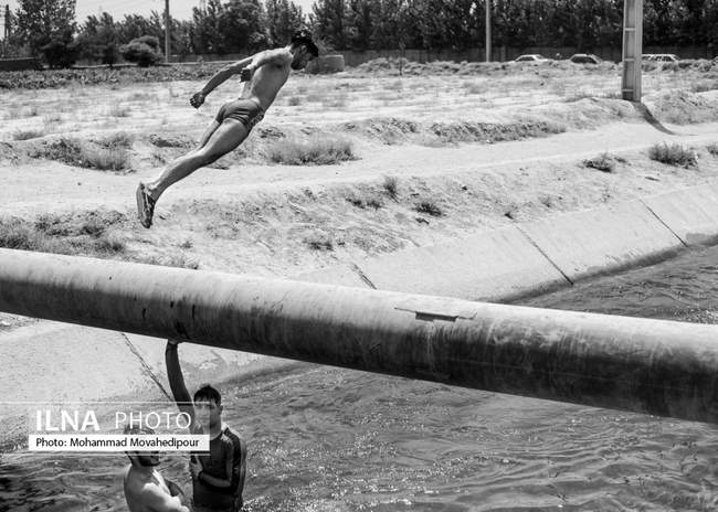 تفریحات تابستانی در حاشیه شهر تهران