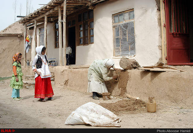 آیین خانه تکانی در روستای عمارلو رودبار گیلان