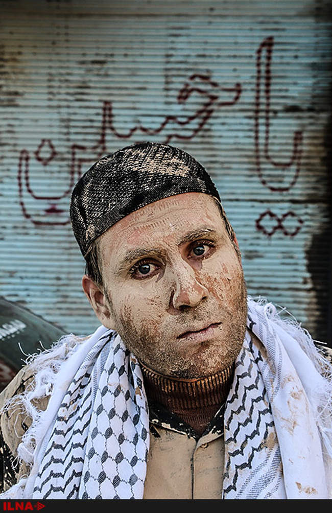 آیین گل مالی عاشورای حسینی در لرستان