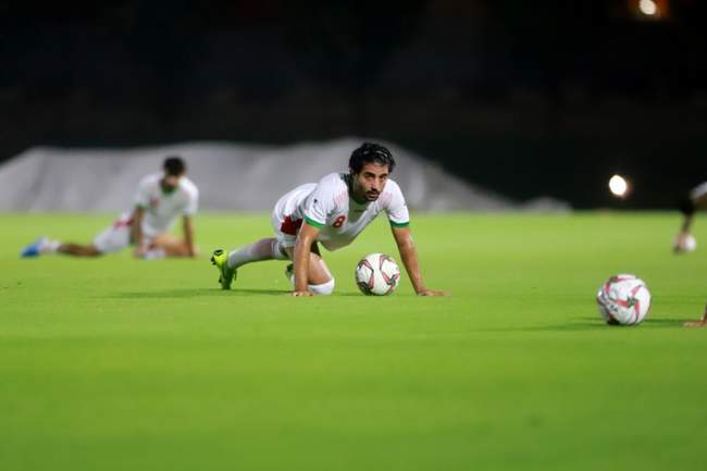 تصاویر/ آخرین تمرین تیم ملی امید در دوحه